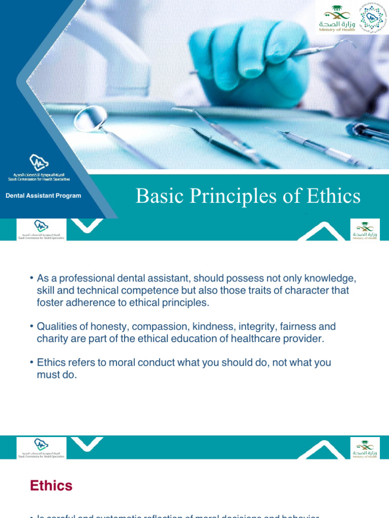 Basic Principles of Ethics | PDF
