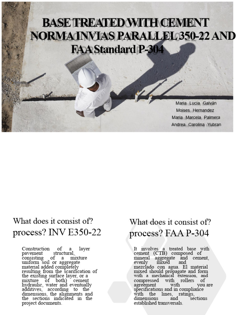Cement-Treated Base Specifications Guide | PDF | Cement | Construction ...
