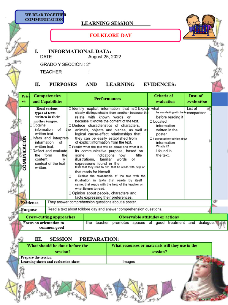 DAY 4 Session READ, TOGETHER - COMMUNICATION 2nd | PDF | Reading ...