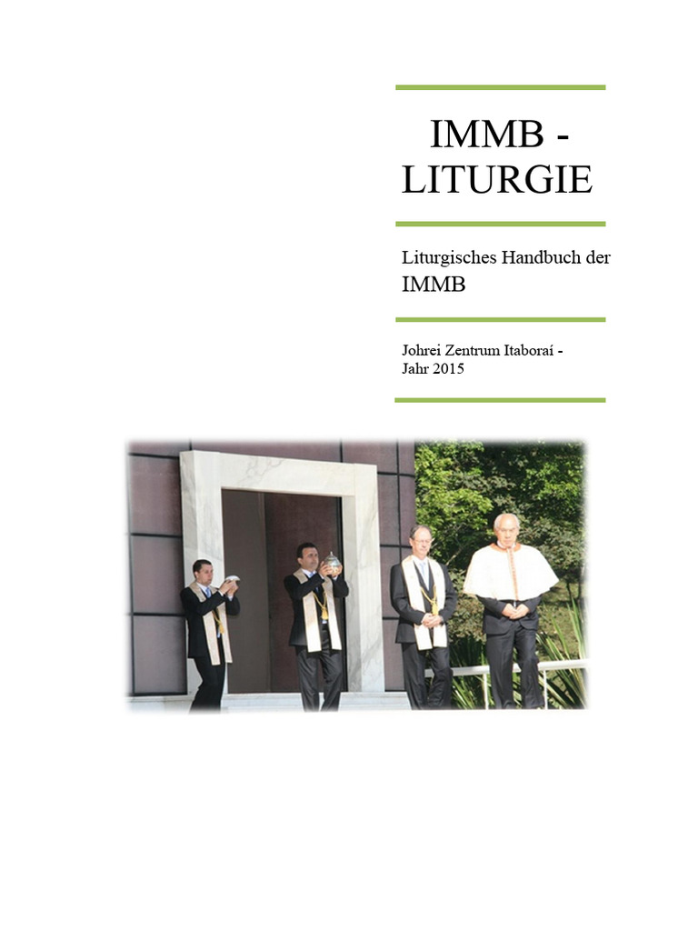 Immb - Liturgie | PDF