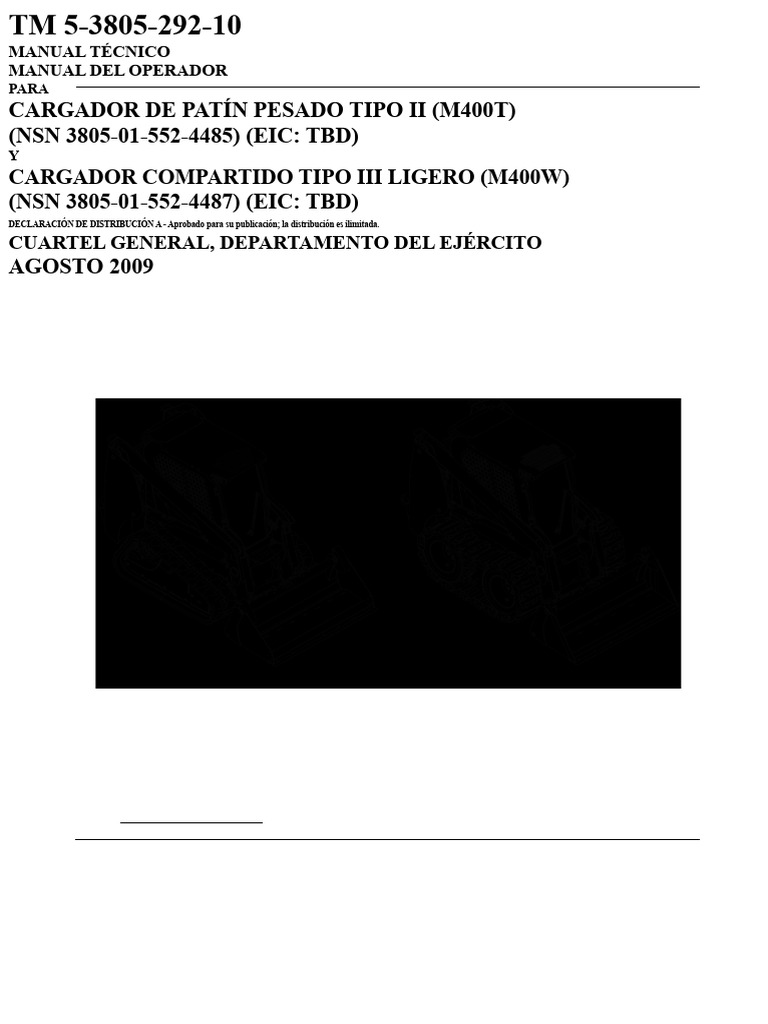 TM 5-3805-292-10 Parte 1 Iveco M400T y M400W | PDF | Quemar ...