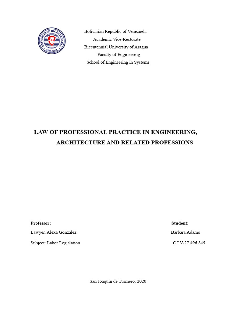 Essay 5 | PDF | Engineer | Profession