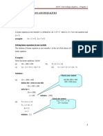 MATF 104 College Algebra - Chapter 2