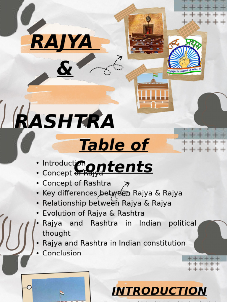 Rajya and Rashtra: Indian Political Concepts | PDF | Dharma | Ashoka