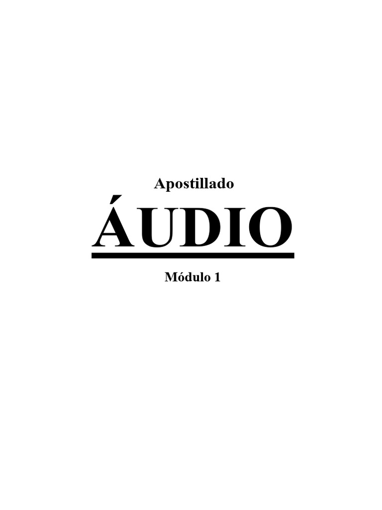 Manual Práctico de Audio y Sonido | PDF | Micrófono | Sonido