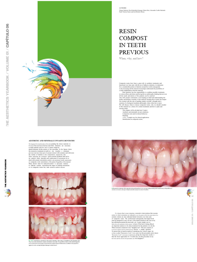 Composite Resins in Aesthetic Dentistry | PDF | Dental Composite ...