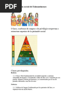 Estrutura Social dos Incas: Classes e Funções | PDF | Império Inca ...