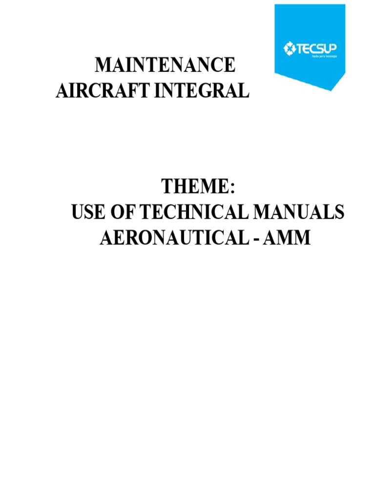 Aircraft Maintenance Manual Overview | PDF | Aviation | Federal ...
