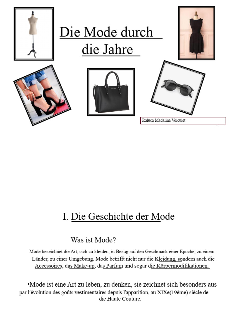 Aus Der Mode 8 Buchstaben