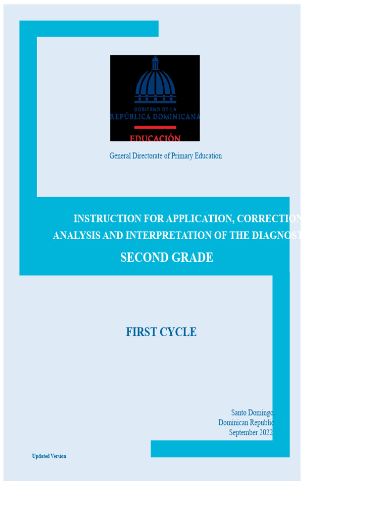 Diagnostic Assessment 2nd Grade Updated 230922 | PDF | Educational ...