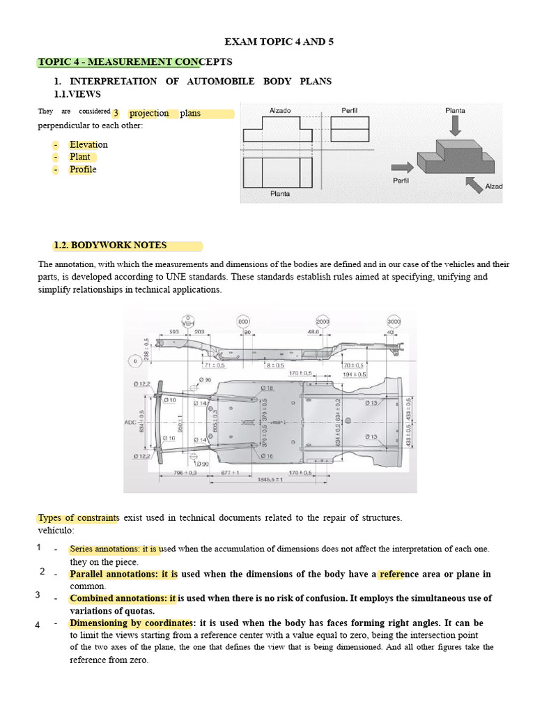 Vehicle Body Measurement and Repair Guide | PDF | Vehicle Technology ...