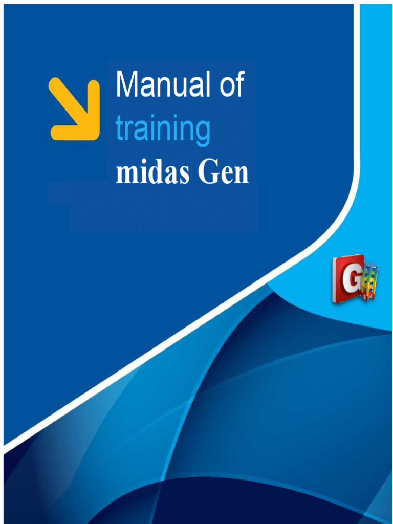 Midas Gen Training Manual Guide | PDF | Structural Analysis | Concrete