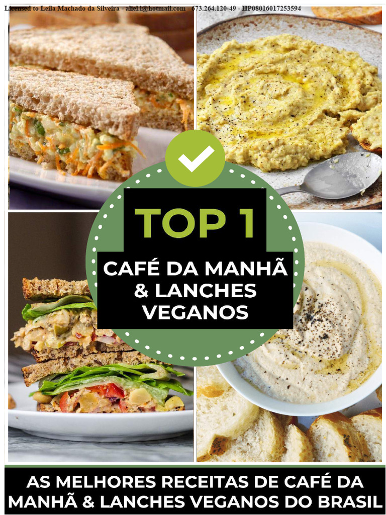 Breakfast & Vegan Snacks Booklet | PDF | European Cuisine | Cuisine