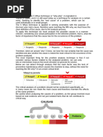 Three Legged 5 Whys Analysis Guide | PDF