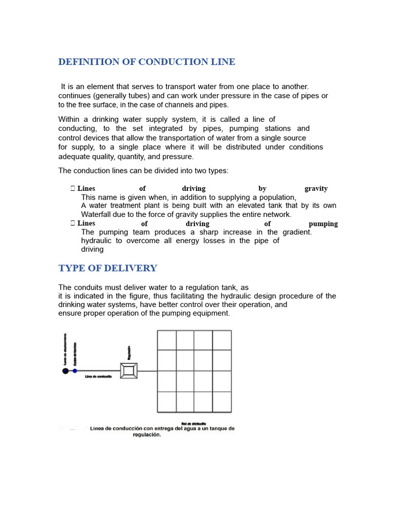 Understanding Water Conduction Lines | PDF | Pipe (Fluid Conveyance ...