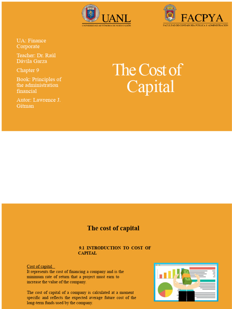 Understanding Cost of Capital in Finance | PDF | Cost Of Capital ...