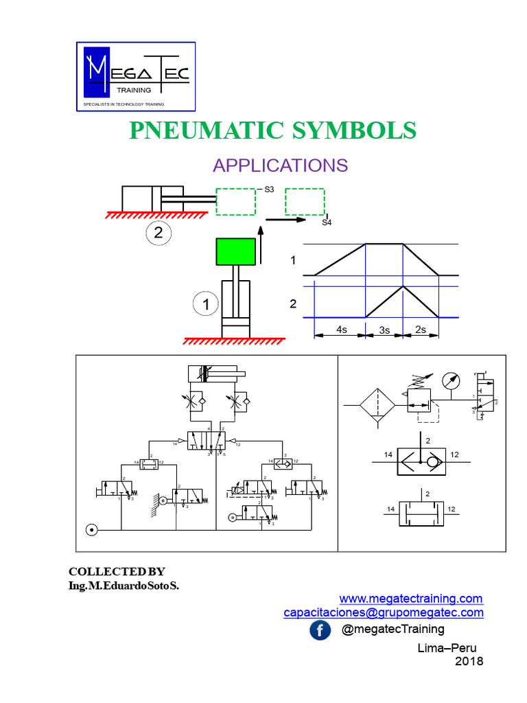 Pneumatic Symbols Training Guide | PDF | Engines