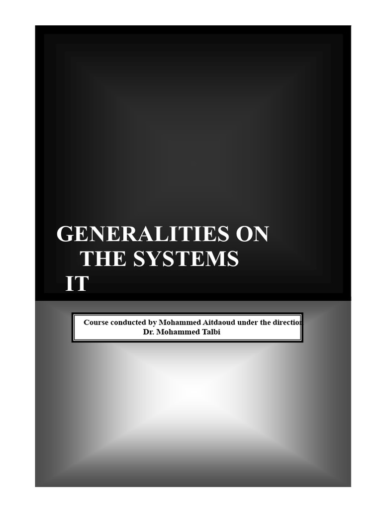 Overview of Information Systems Basics | PDF | Personal Computers ...