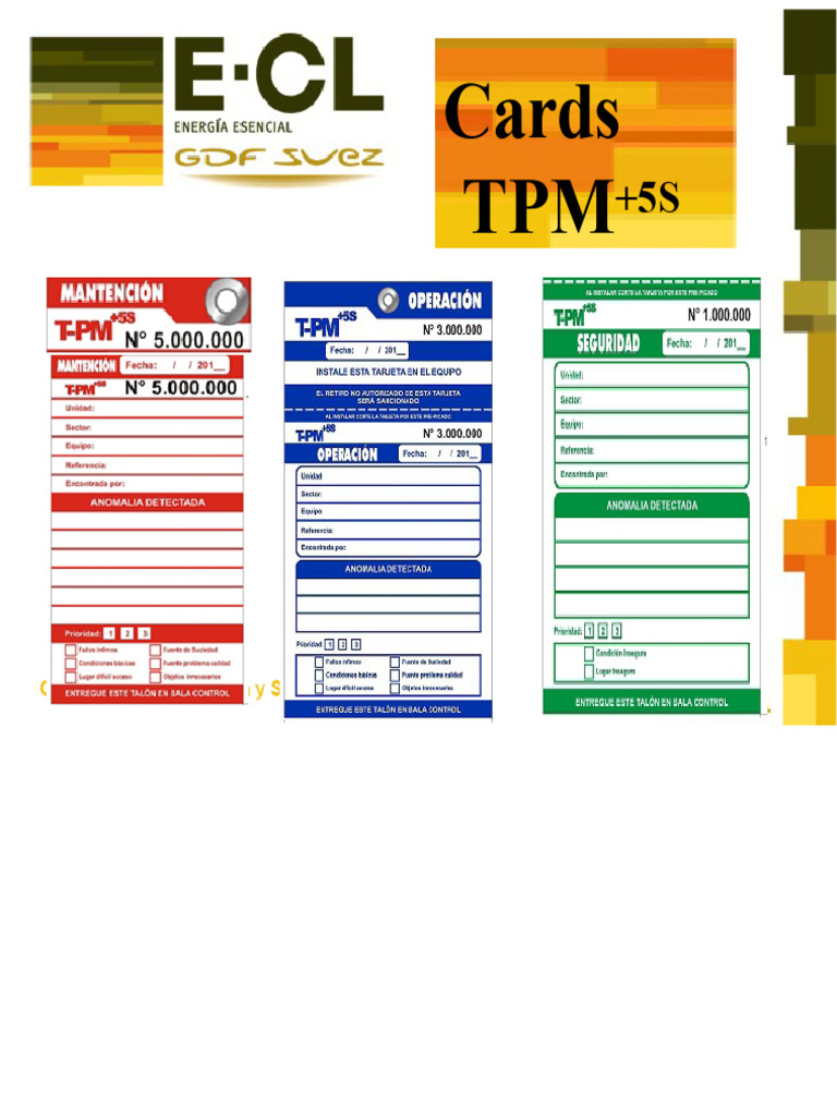 Understanding TPM Cards and 5S Methodology | PDF | Natural Environment