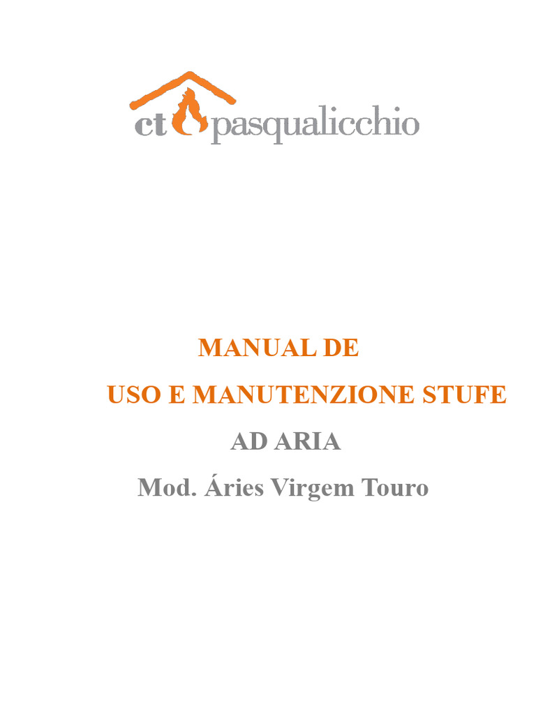 Manual de Uso da Estufa a Pellets | PDF | Fogão de cozinha | Calor