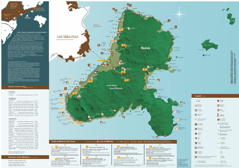 Ilhabela map | PDF