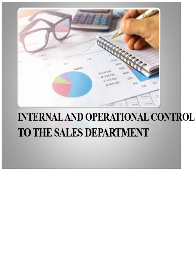 Sales Department Internal Control Guide | PDF | Internal Control ...