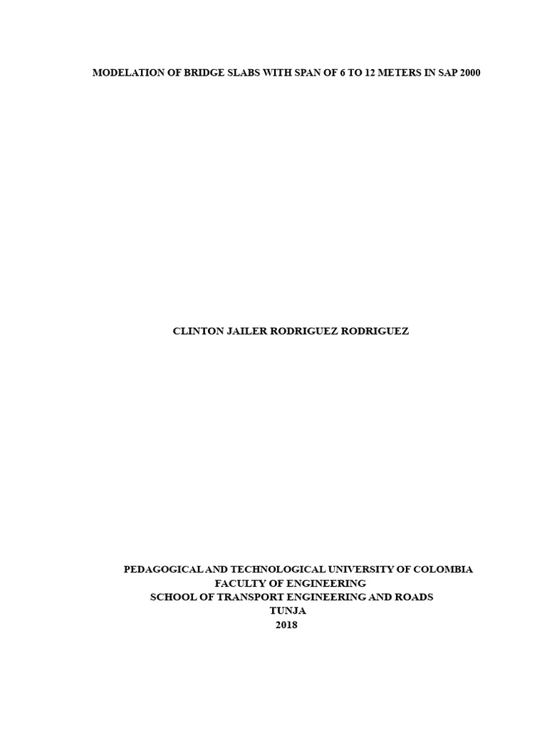 Bridge Slab Modeling in SAP 2000 | PDF | Bridge | Structural Load