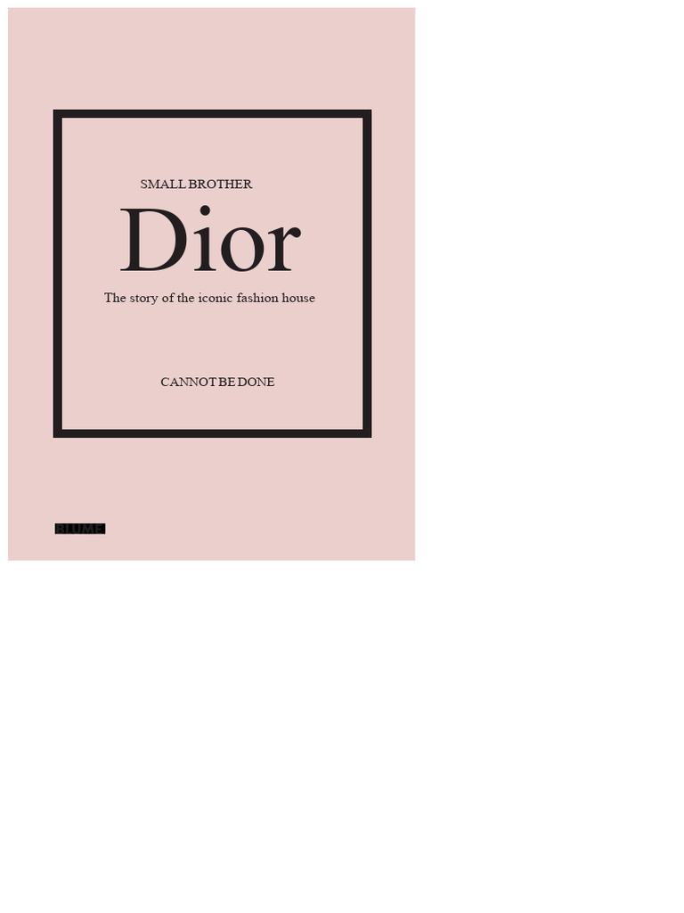 Little book of Dior | PDF | Fashion | Clothing
