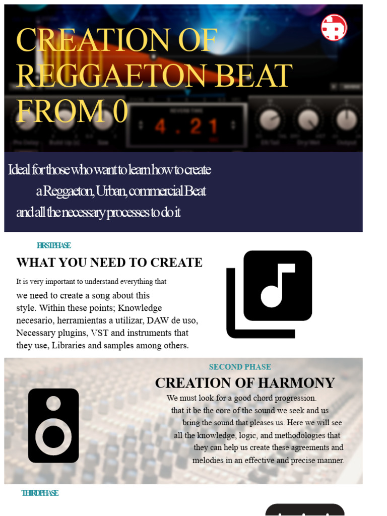 Create Reggaeton Beats from Scratch | PDF | Harmony | Musical Techniques