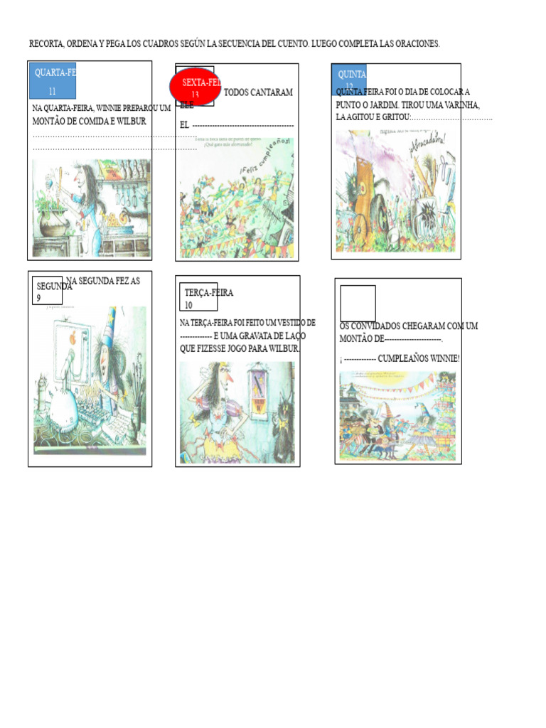 Actividades para el Cumpleaños de Winnie | PDF