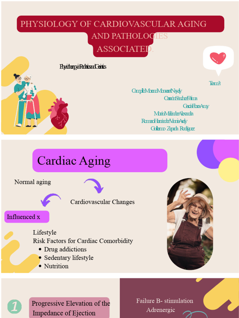 Aging of The Cardiovascular System | PDF | Heart | Blood Pressure