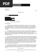 Willcox-Savage Settlement Demand Letter (Linda Ellis Dash Poem)