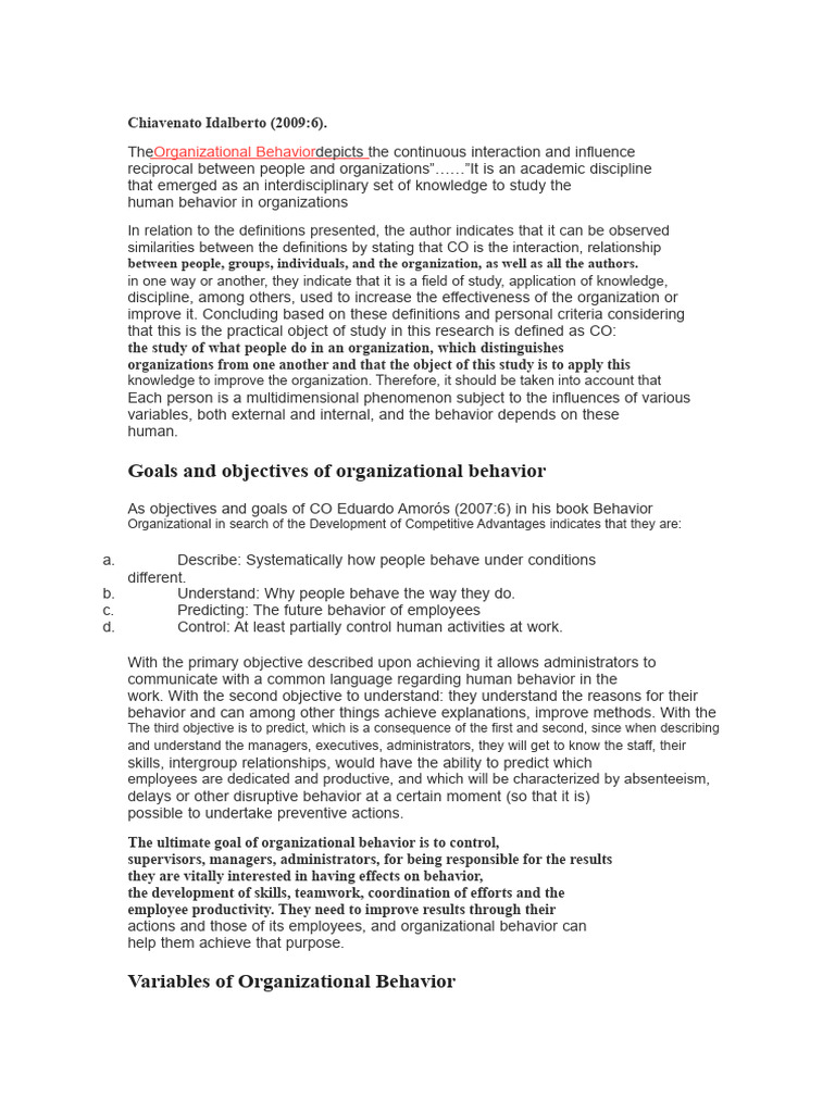 Understanding Organizational Behavior | PDF | Behavior | System