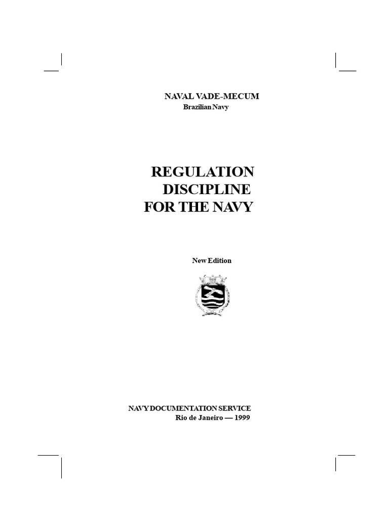 Disciplinary Regulations for the Navy.pdf | PDF | Decree | Sentence (Law)
