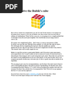 Mastering the 4x4 Rubik's Cube Yau Method | PDF | Recreational ...