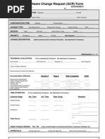 SCR Form