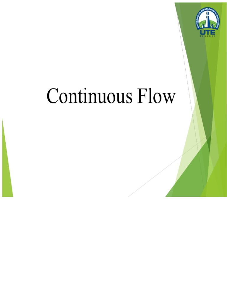 Understanding Continuous Flow Regimes | PDF | Fluid Dynamics ...