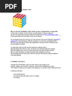 4x4 Rubik's Cube Solution Manual | PDF | Polytopes | Puzzles