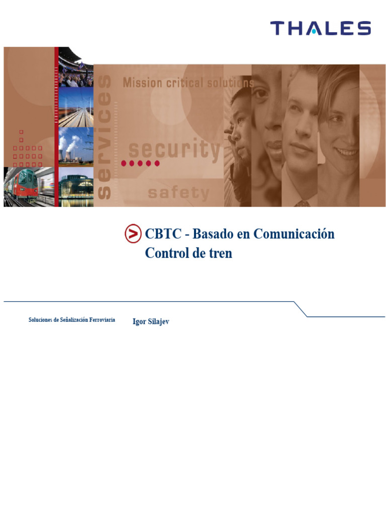 CBTC - Control de Tren Basado en Comunicación - Thyles | PDF | Red de ...