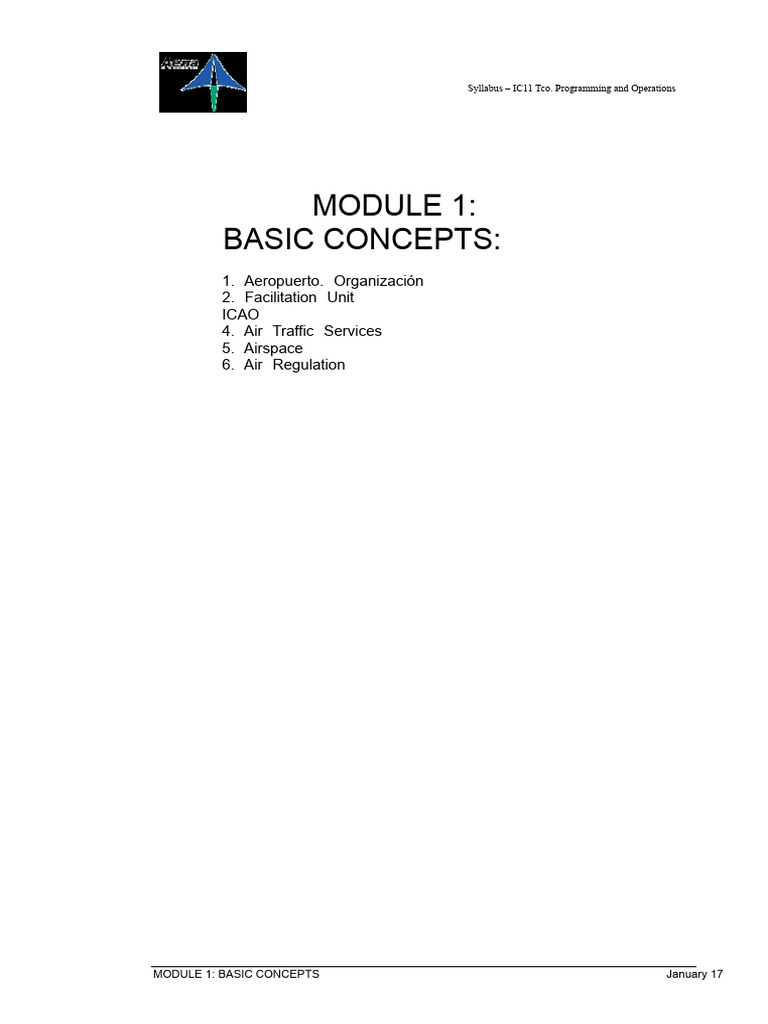 4. IC11 Syllabus | PDF | Instrument Flight Rules | Visual Flight Rules