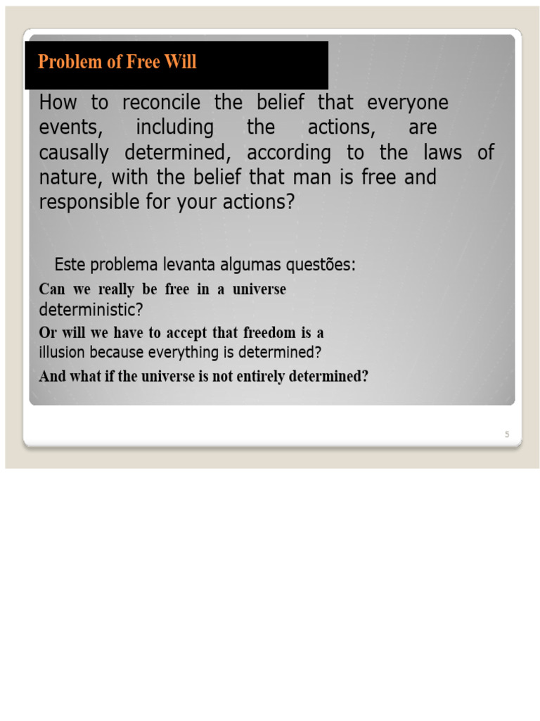 Free Will vs. Determinism Explained | PDF | Free Will | Determinism