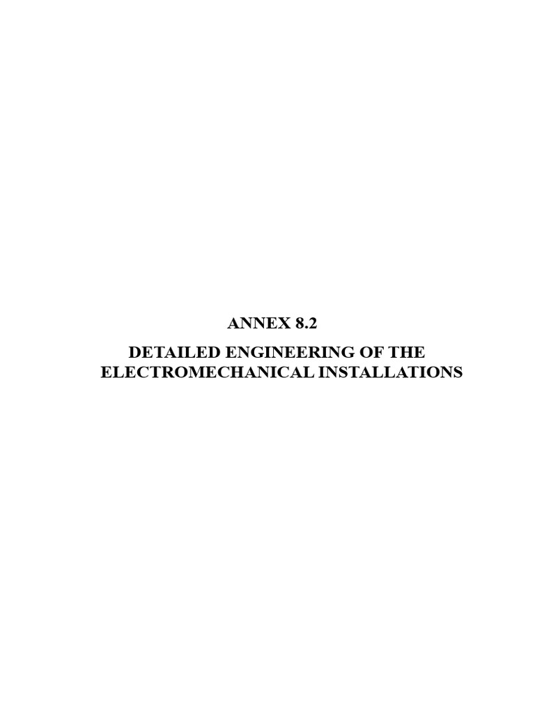 Annex 8.2A Descriptive Memory | PDF | Mill (Grinding) | Filtration