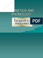 Phoneticis and Phonology