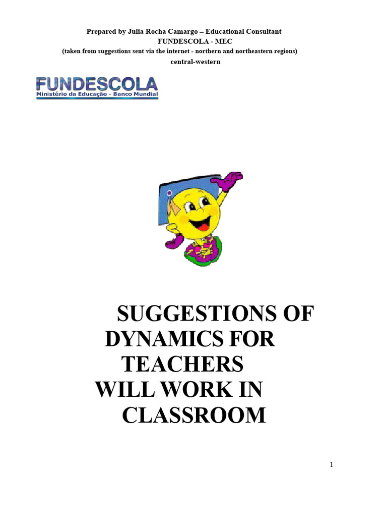 Classroom Dynamics for Early Education | PDF | Drawing | Breathing