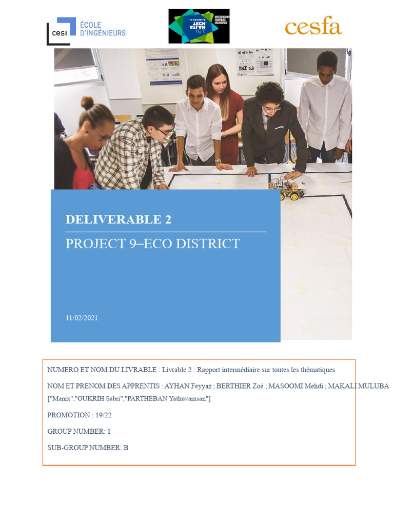 Eco-District Project Report: Key Themes | PDF | Waste | Energy Development