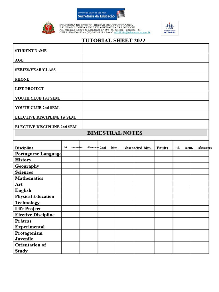 TUTORIAL FILE - READY 2022 | PDF | Liberal Arts Education | Science