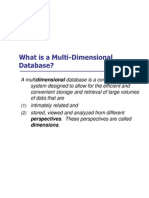 What Is A Multi-Dimensional Database?: Perspectives. These Perspectives Are Called Dimensions