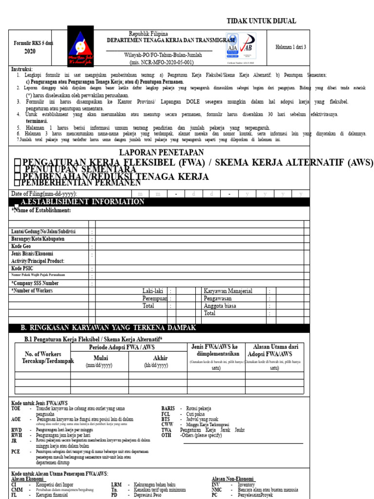 RKS-Form-5-tahun-2020_per-11-Juni-2020_ | PDF