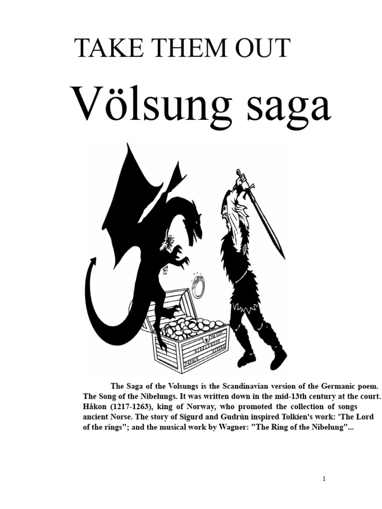 Völsunga Saga | PDF | Norse Mythology