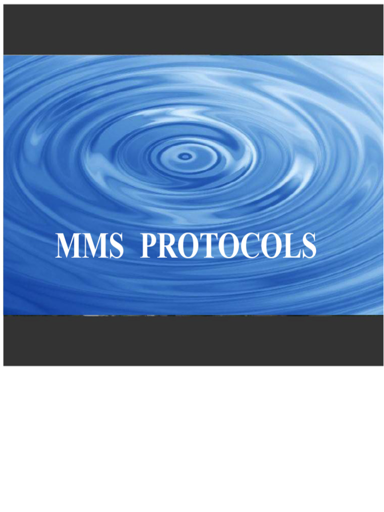 Comprehensive MMS Protocols Guide | PDF | Dose (Biochemistry) | Chemistry